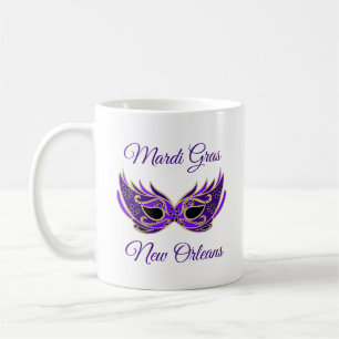 Mardi Gras New Orleans Mask Coffee Mug