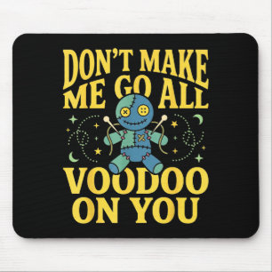 Mardi Gras New Orleans Witch Voodoo Doctor Voodoo Mouse Pad
