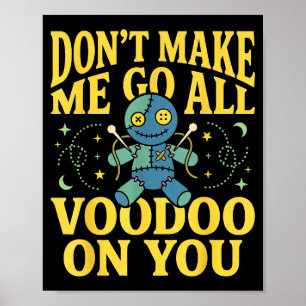 Mardi Gras New Orleans Witch Voodoo Doctor Voodoo Poster