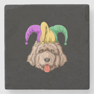 Mardi Gras Newfoundland Carnival Hat Newfoundland Stone Coaster