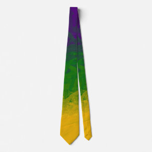 Mardi Gras Paint Tie