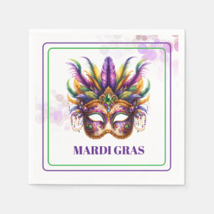 Mardi Gras Paper Napkins