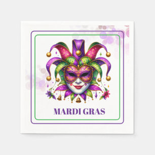 Mardi Gras Paper Napkins