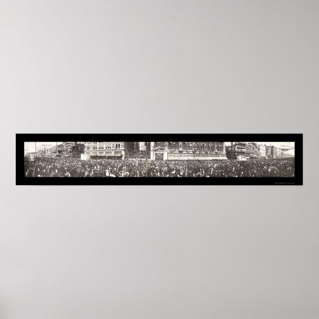 Mardi Gras Parade Photo 1910 Poster (Front)