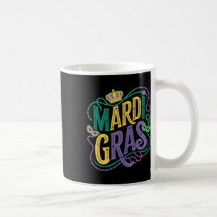 Mardi Gras Parade Womens Girls Party Graphic Coffee Mug