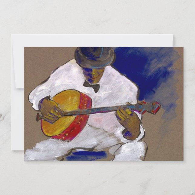 MARDI GRAS PARTY INVITATION ~EZ TO CUSTOMIZE (Front)