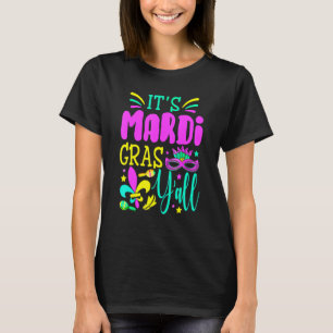 Mardi Gras Party Jester Festival Costume 2 T-Shirt