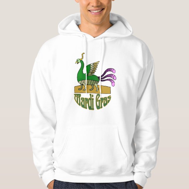 MArdi Gras Phoenix Hoodie (Front)