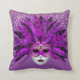 Mardi Gras Pillow