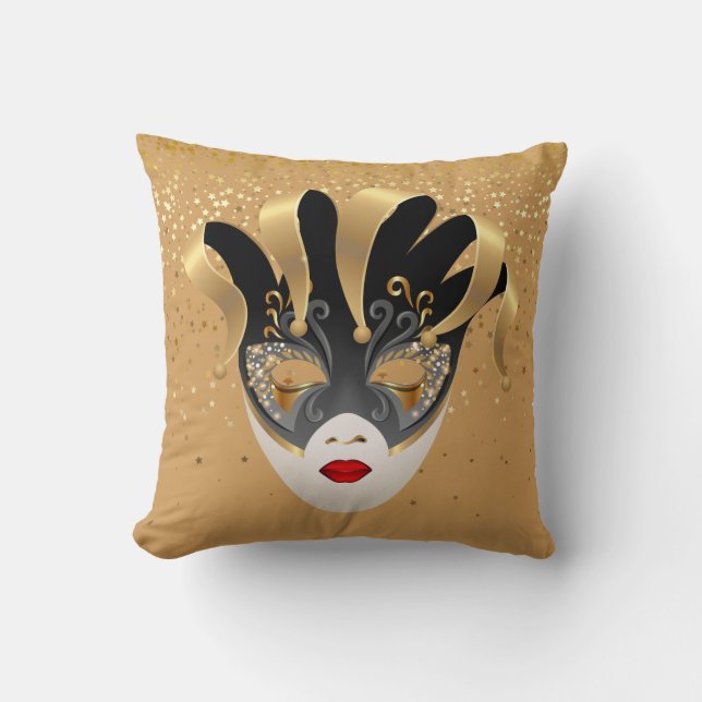 Mardi Gras Pillow (Front)