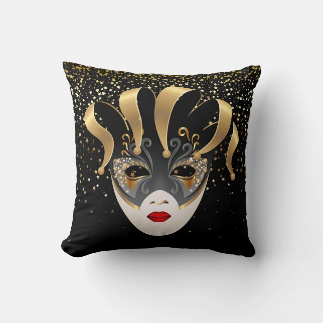 Mardi Gras Pillow (Front)