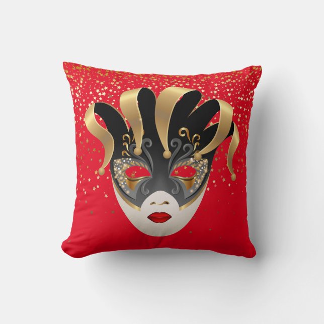 Mardi Gras Pillow (Front)
