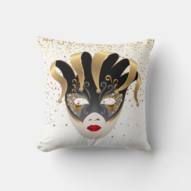 Mardi Gras Pillow (Front)