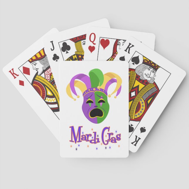 Mardi Gras Playing Cards (Back)