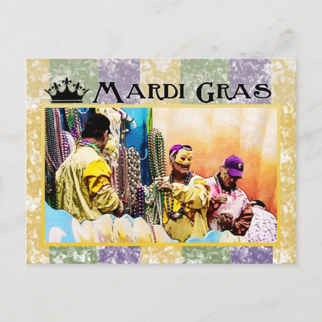 Mardi Gras Postcard (Front)