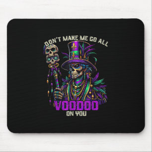 Mardi Gras Priest Witch Doctor Voodoo On You Mouse Pad