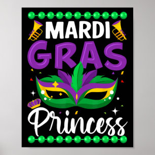 Mardi Gras Princess Poster