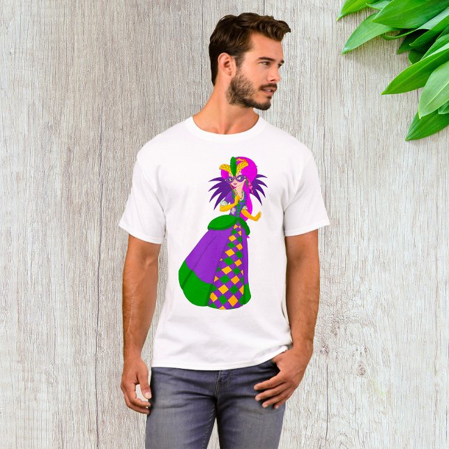 Mardi Gras Queen Mens T-Shirt (Creator Uploaded)