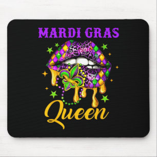 Mardi Gras Queen Parade Costume Party Women Gift M Mouse Pad