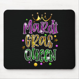 Mardi Gras Queen Parade Costume Party Women Gift M Mouse Pad