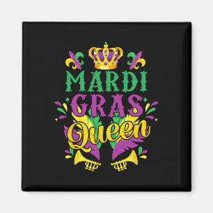 Mardi Gras Queen Parade Costume Party Women Girl M Magnet