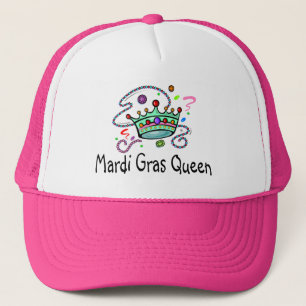 Mardi Gras Queen Trucker Hat