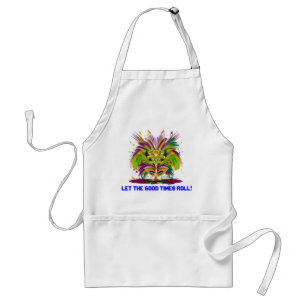 Mardi Gras Queen View Notes Please Standard Apron