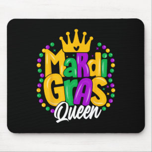 Mardi Gras Queen Womens Mardi Gras Mouse Pad