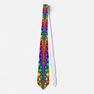 Mardi Gras Rainbow Gay Pride LGBT Necktie