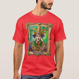 Mardi Gras Realm Portraits - The Artist Dali T-Shirt