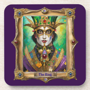 Mardi Gras Realm Portraits - The King Coaster