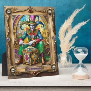 Mardi Gras Realm Portraits - The Time Traveller Plaque