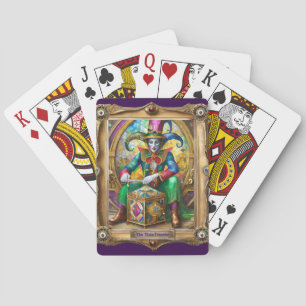 Mardi Gras Realm Portraits - The Time Traveller Playing Cards