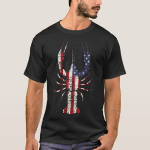 Mardi Gras Shirt Fleur De Lis Crawfish Shirt Ameri