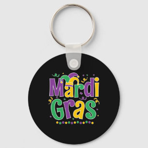 Mardi Gras Shirt Fun 2025 Mardi Gras Party Kids Me Key Ring