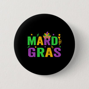 Mardi Gras Shirt Women Men Mardi Gras Kids Mardi G 6 Cm Round Badge