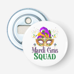 Mardi Gras Squad Bottle Opener
