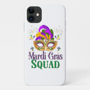 Mardi Gras Squad iPhone 11 Case