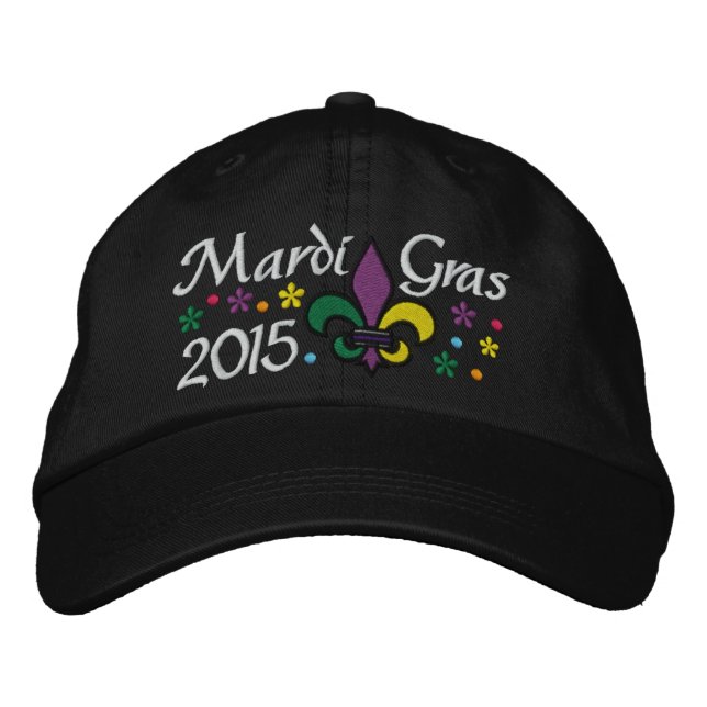 Mardi Gras - SRF Embroidered Hat (Front)