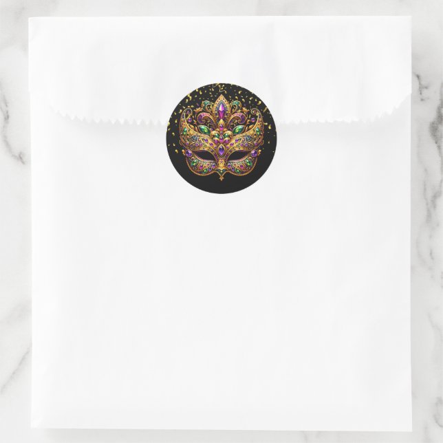 Mardi Gras Sticker (Bag)