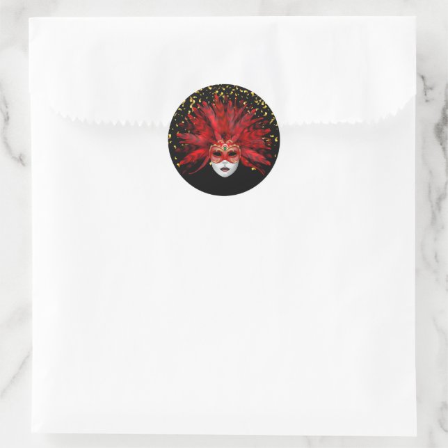 Mardi Gras Sticker (Bag)