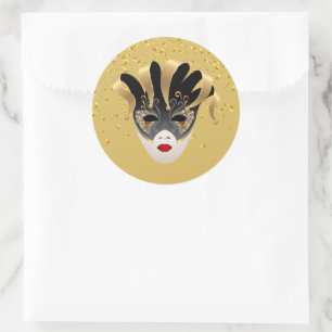 Mardi Gras Sticker