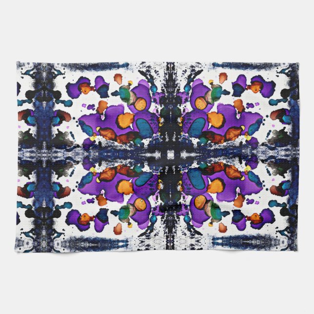 Mardi Gras Tea Towel (Horizontal)