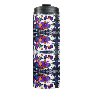 Mardi Gras Thermal Tumbler