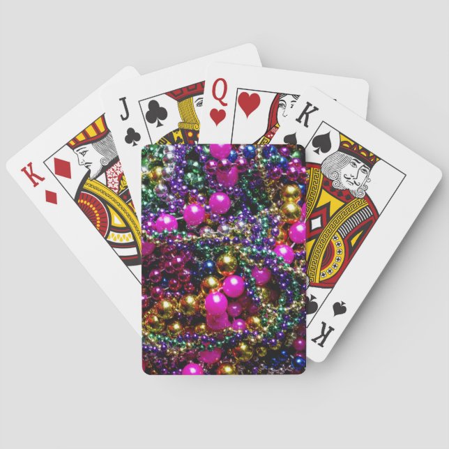 Mardi Gras "throws" PLAYING CARDS (Back)