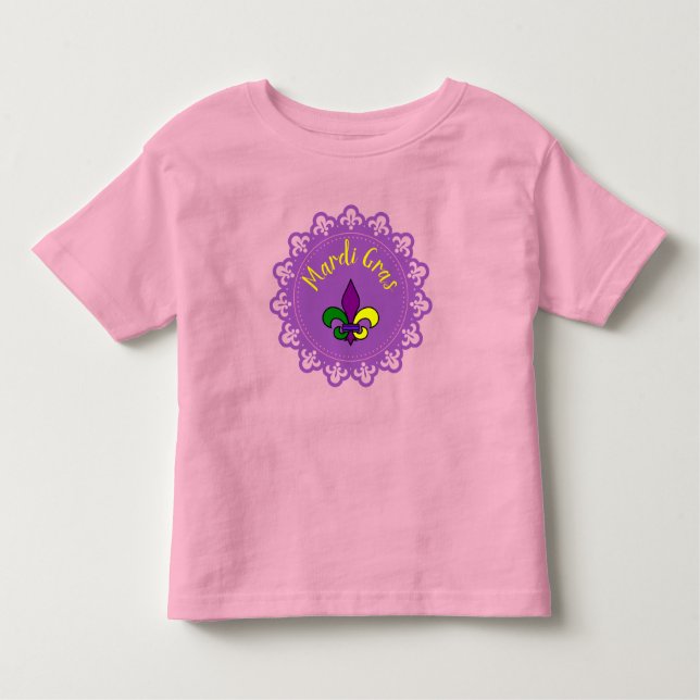 Mardi Gras Toddler T-Shirt (Front)