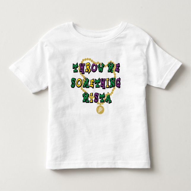 Mardi Gras Toddler T-Shirt (Front)