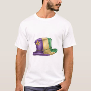 Mardi Gras Top Hat Illustration 