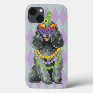 Mardi Gras Toy Poodle iPhone 13 Case