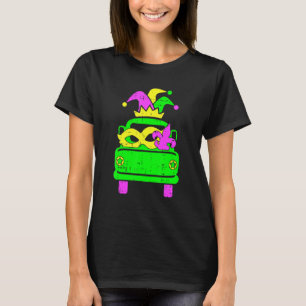 Mardi Gras Truck Carnival Parade Masquerade Party T-Shirt